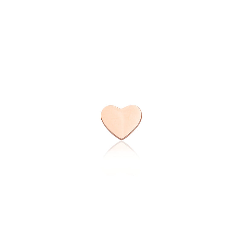 Made Mine Charms - Heart Charm (Rose Gold)