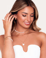 Heart Moonstone Ring (Gold)