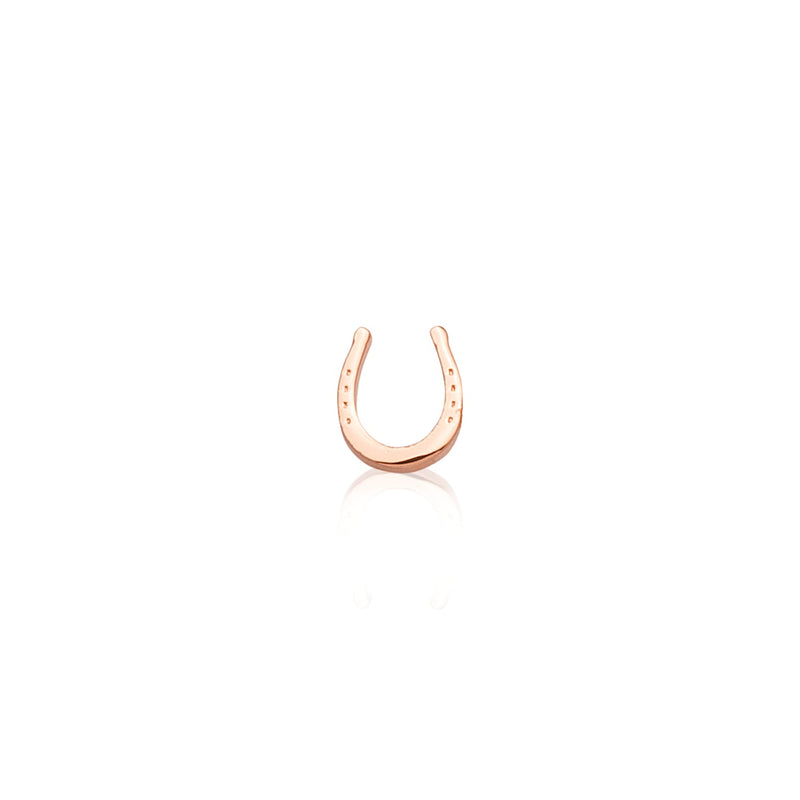 Made Mine Charms - Horseshoe Charm (Rose Gold)