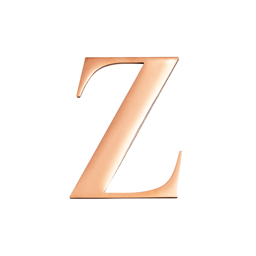 Large Metal Letters - Silver