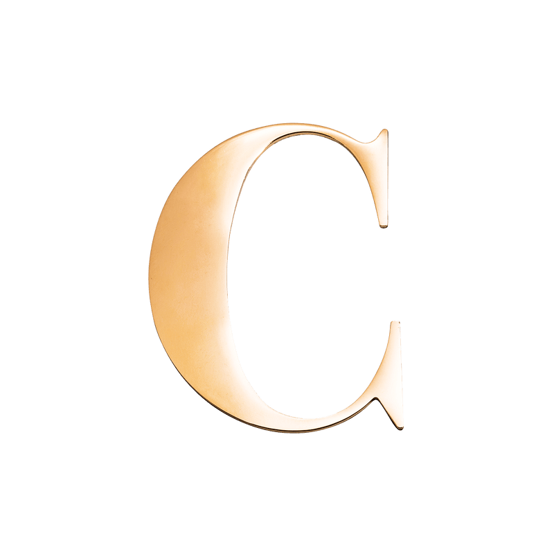 Large Metal Letters - Silver