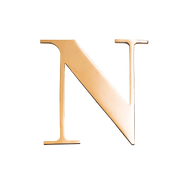 Large Metal Letters - Silver