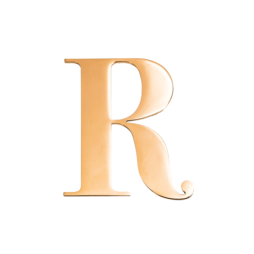 Large Metal Letters - Silver