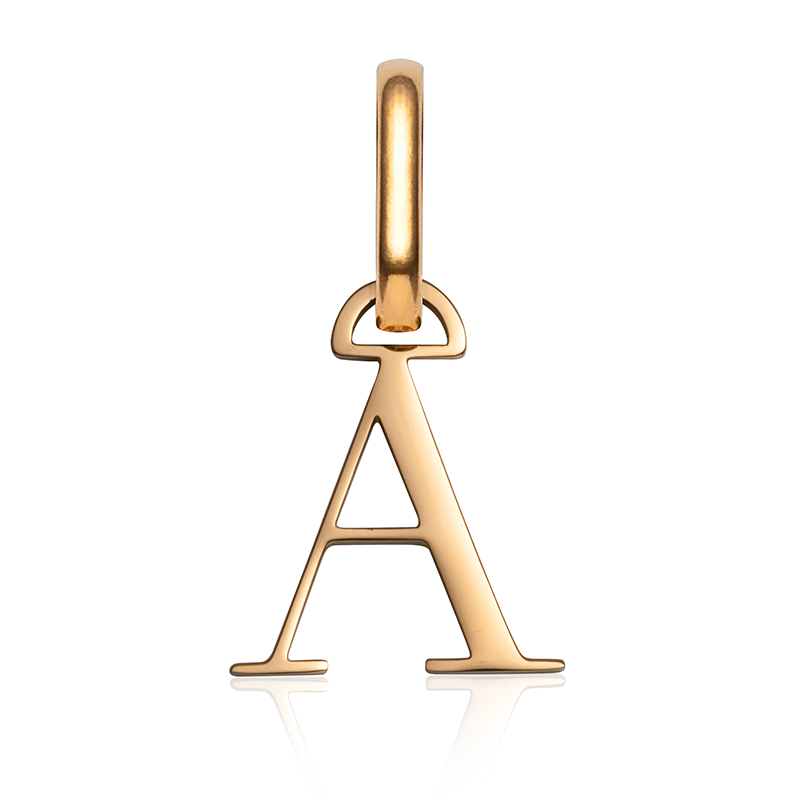 Letter Pendant (Gold)