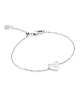 Little Luxe Heart Bracelet (Silver)