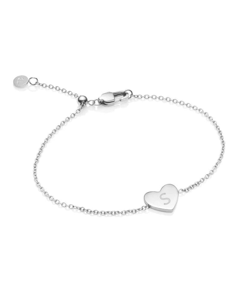 Little Luxe Heart Bracelet (Silver)