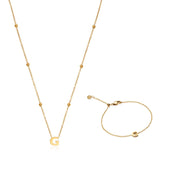 Mini Letter Set (Gold)