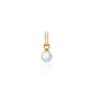 Mini Pearl Pendant (Gold)