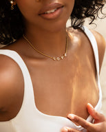 Pearl Custom Name Necklace (Gold) - test for new charms