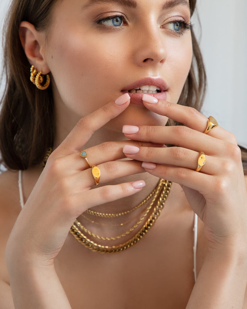 Personalised Ring Bundle (Gold)