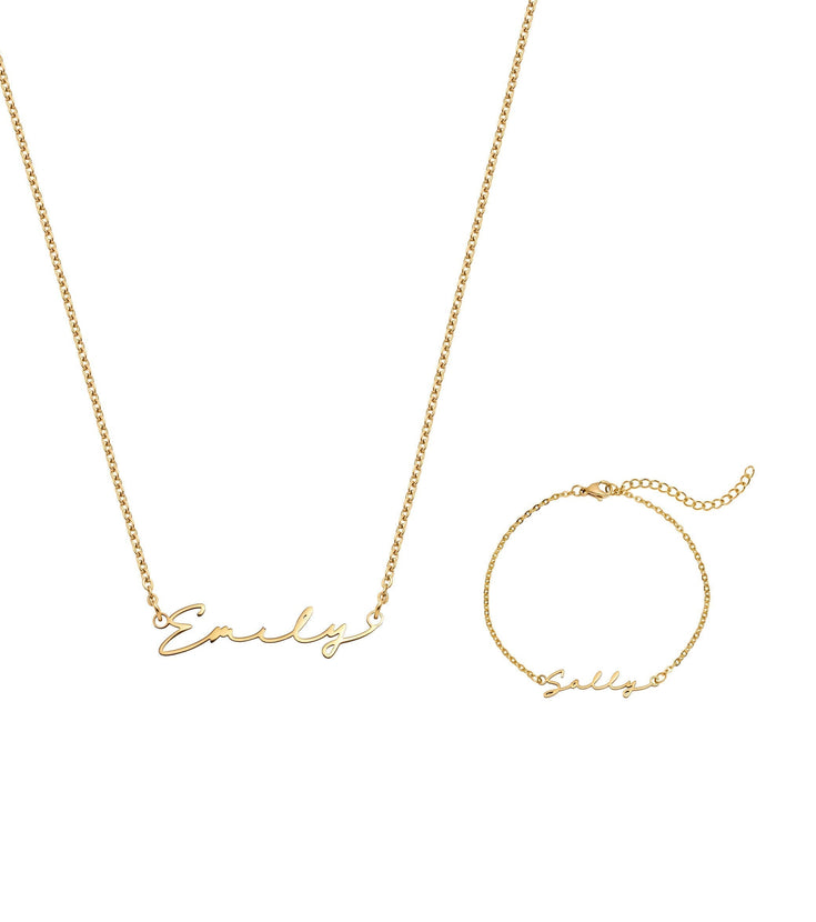 Signature Name Bundle (Gold)