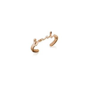 Signature Name Ring (Rose Gold)