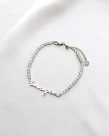 Signature Name Tennis Bracelet (Silver)