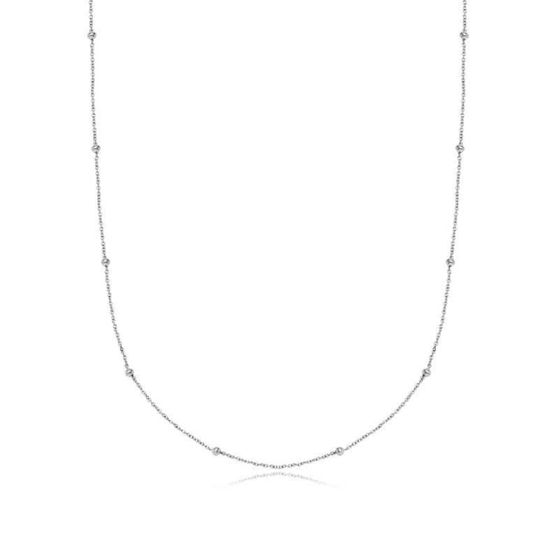 Sphere Chain Necklace (Silver)