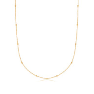 Sphere Chain Necklace (Gold)