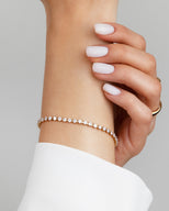 Tennis Bracelet (Gold)