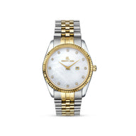 Belgravia 36mm Pearl & Crystal Link Watch
