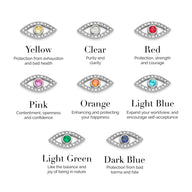 Custom Evil Eye Bracelet (Silver)