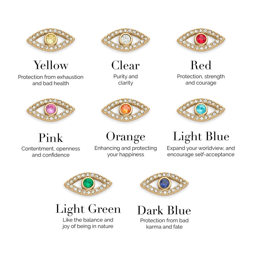 Custom Evil Eye Bracelet (Gold)