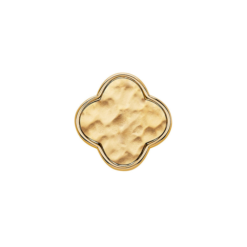 Molten Clover Charms (Gold) - Plain Clover