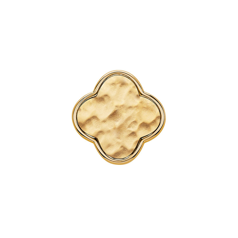 Molten Clover Charms (Gold) - Plain Clover