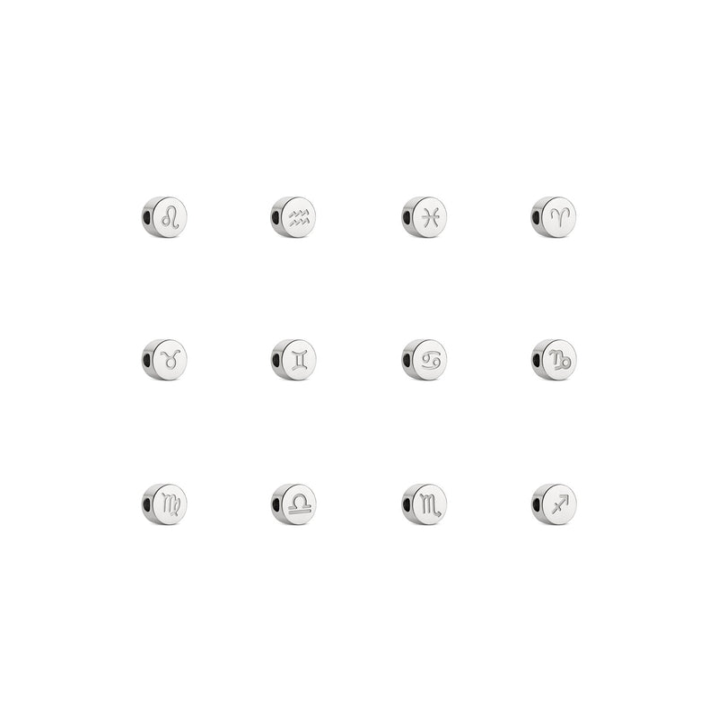 Zodiac Bracelet Charm (Silver)