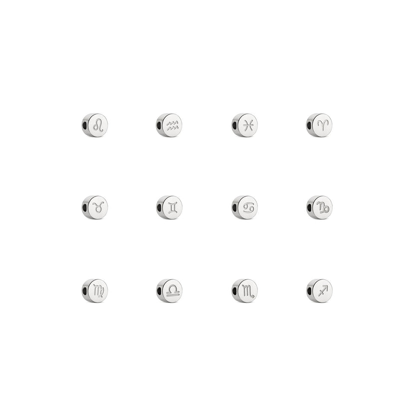Zodiac Bracelet Charm (Silver)