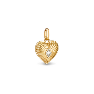 Entwine Heart Pendant (Gold)