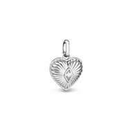 Entwine Heart Pendant (Silver)