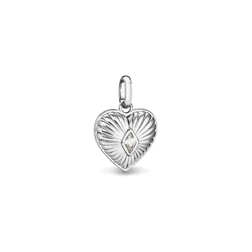 Entwine Heart Pendant (Silver)