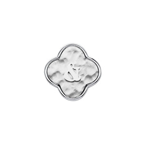 Molten Clover Charms (Silver) - &