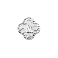 Molten Clover Charms (Silver) - &